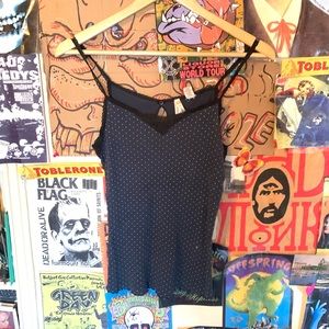 Vintage polkadot tank top